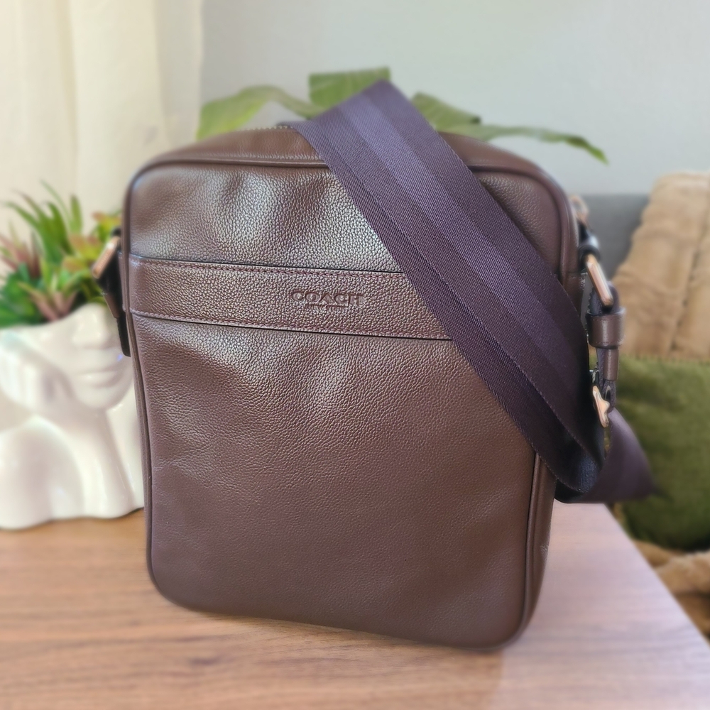 Coach Charles Flight Bag / Unisex Crossbody